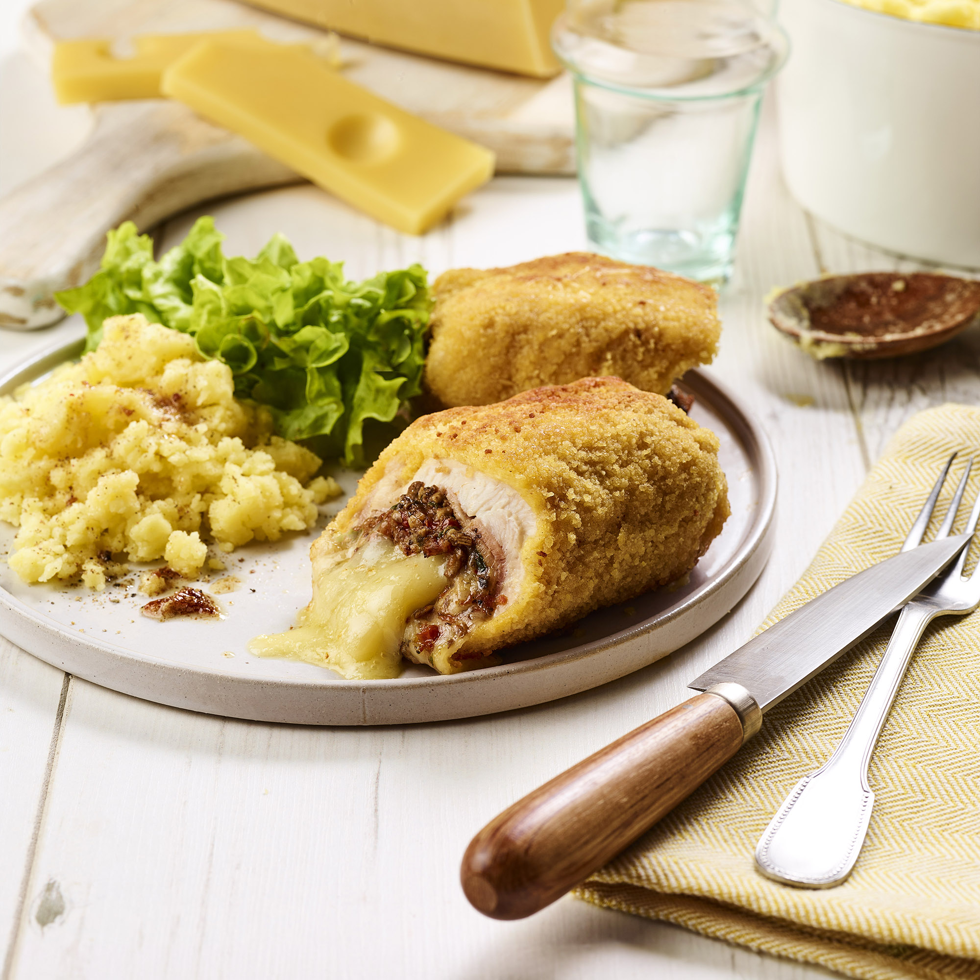 Cordon bleu Savoyard à l'Emmental de Savoie