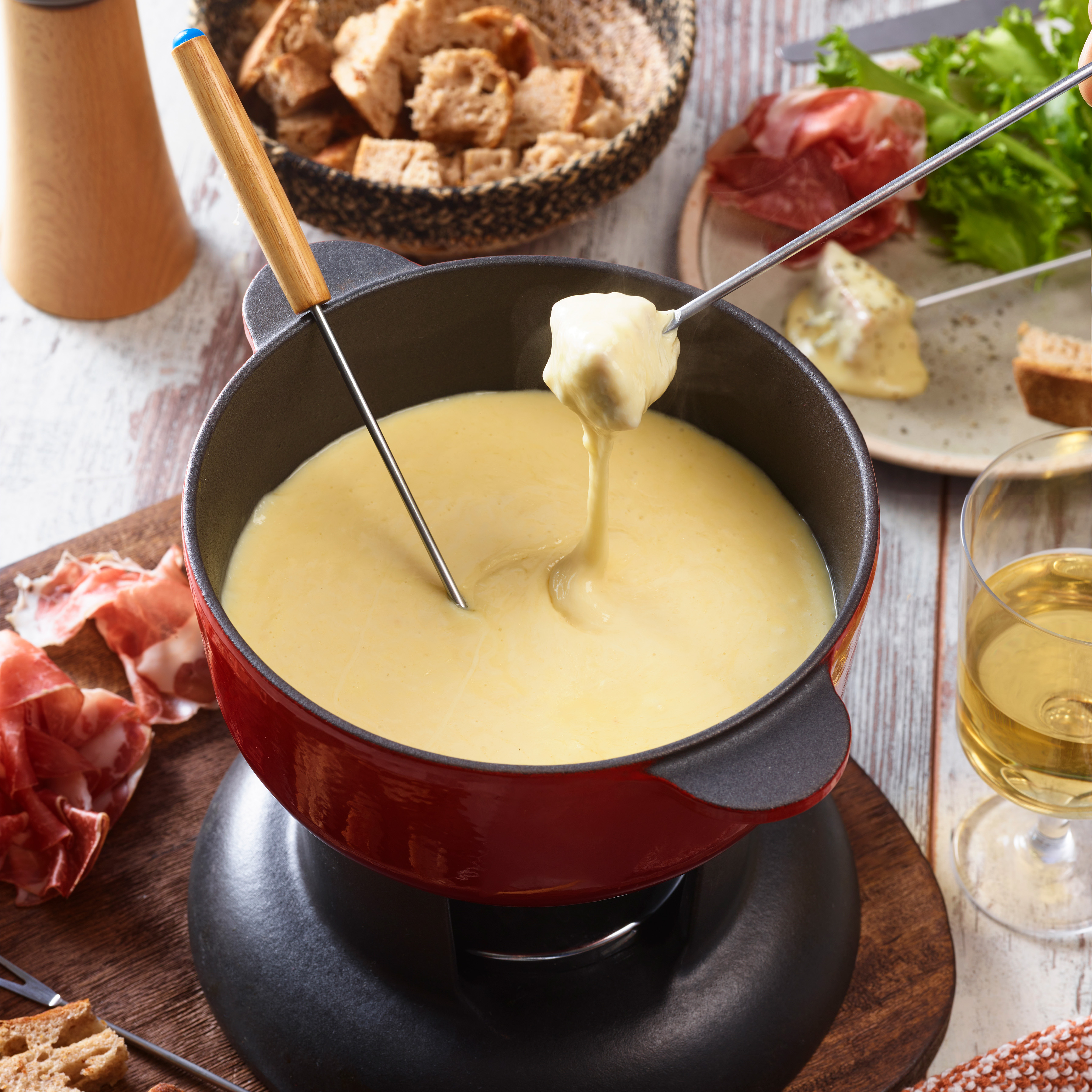 Fondue Savoyarde à l’Emmental de Savoie