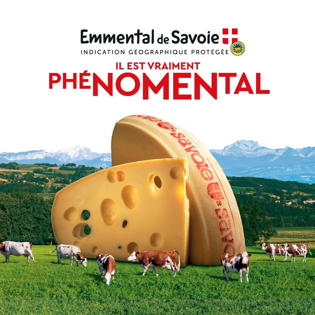 L'Emmental de Savoie IGP : Une campagne vraiment Phénomental !